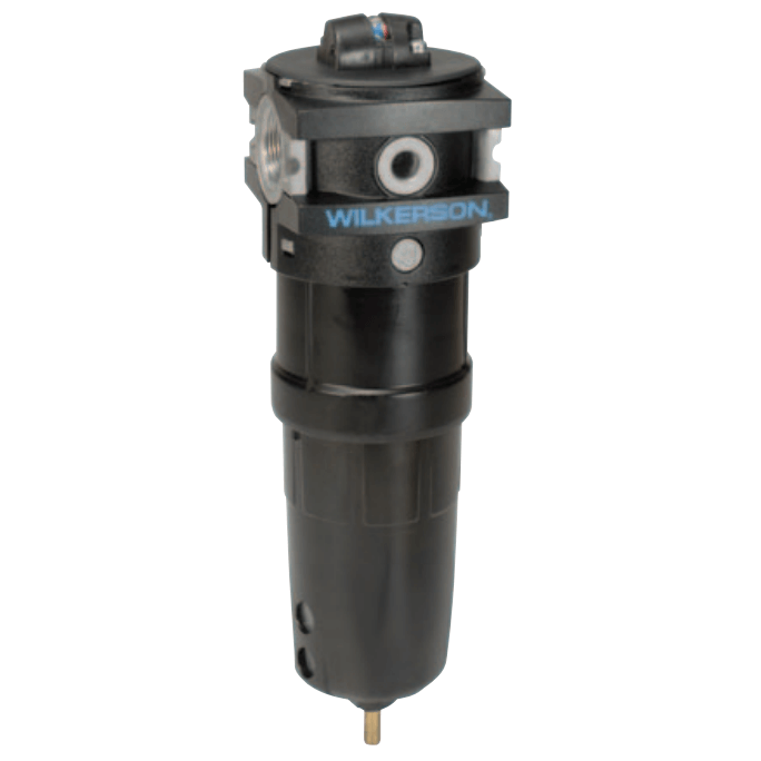 Wilkerson M90 Series Coalescing Filter, Port Sizes 3/4, 1; Flows to 275 SCFM